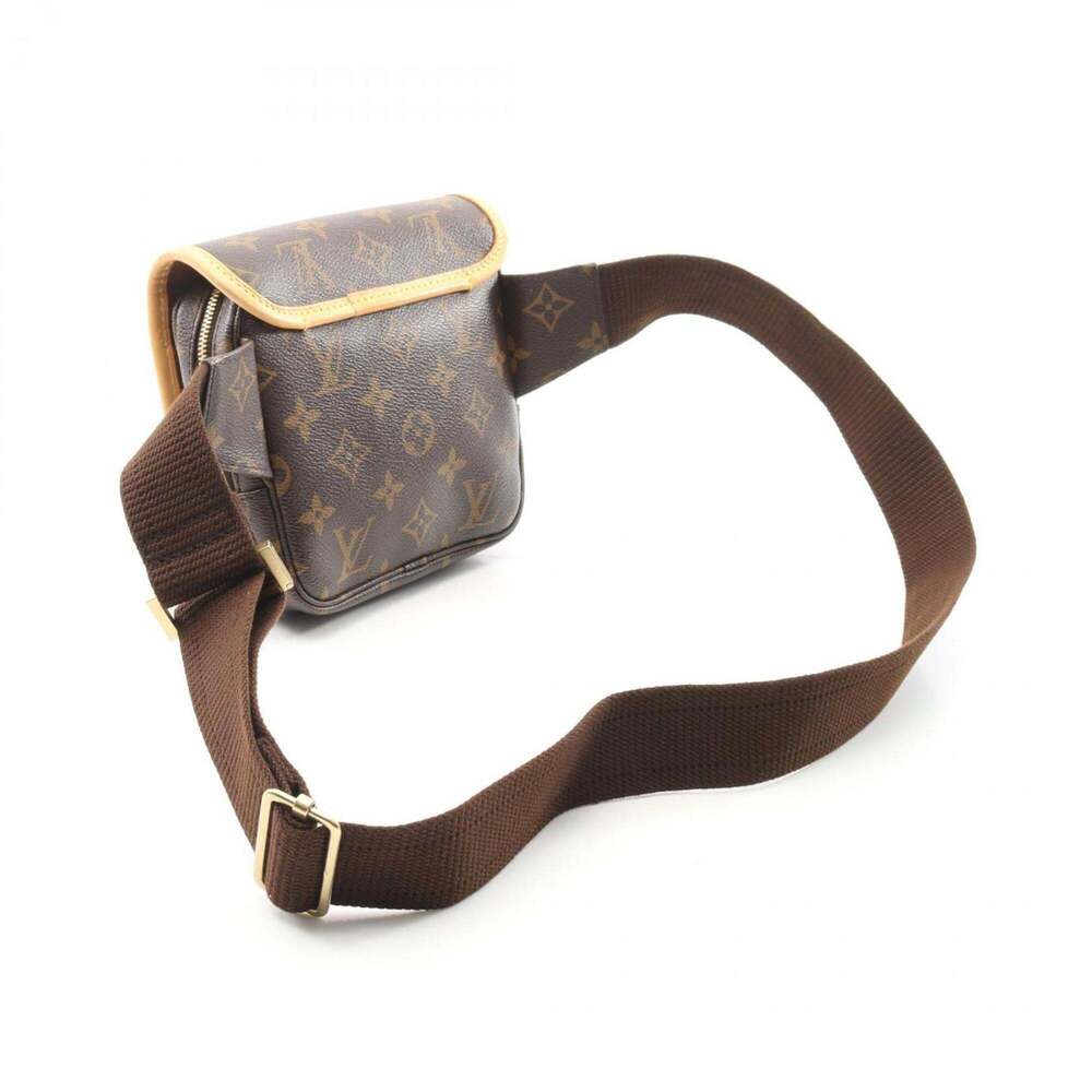 LOUIS VUITTON Authentic Brown Monogram Leather Fanny Pack - Picture 2 of 8